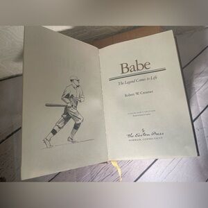 Vintage Babe Ruth The Legend Comes to Life by Robert W. Creamer 1974